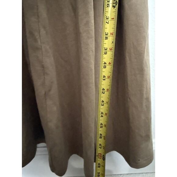 Free People Beach Herron Drop-Waist Maxi Dress Medium Green Oversized TEAL New - Picture 7 of 8